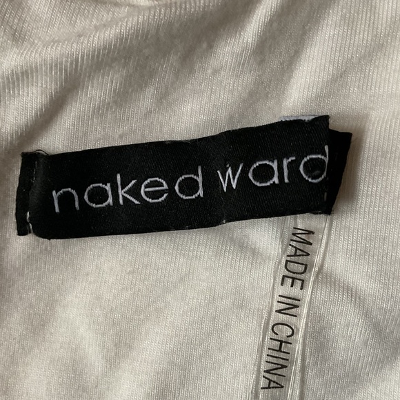 Naked Wardrobe Essential Maxi Dress Size XS, White - Picture 6 of 9